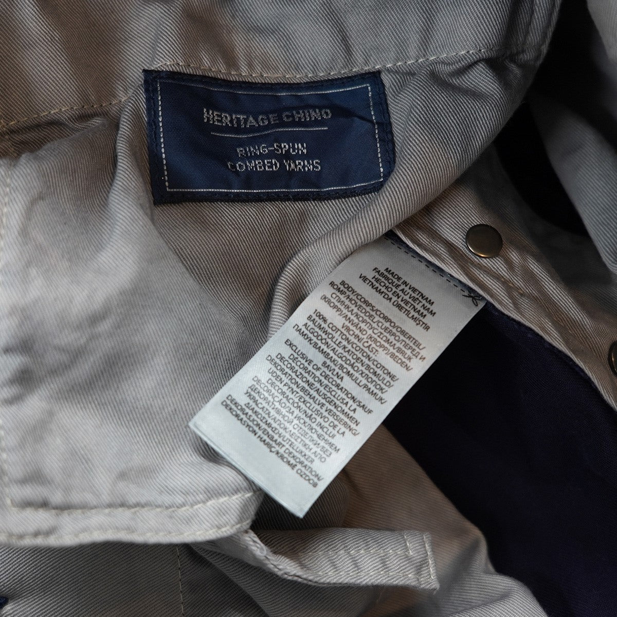 HERITAGE CHINO VINTAGE RELAXED FITヘリテージ ヴィンテージ ダメージ 加工 チノパン チノ パンツ