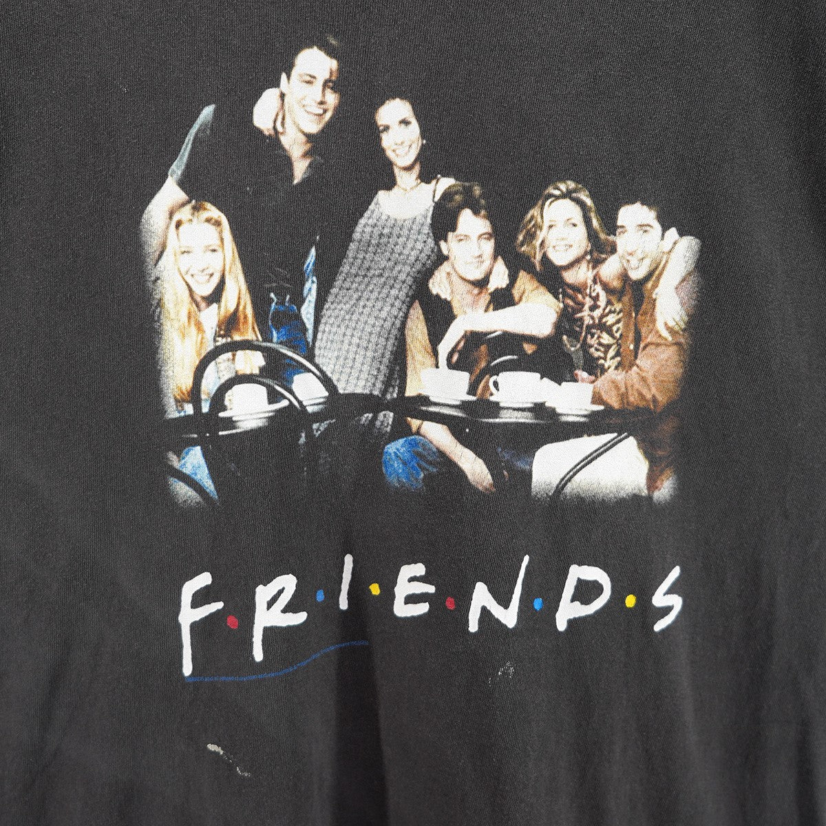 25SS FRD SS TEE ／ FRIENDSフレンズ ドラマ Vintage ヴィンテージ ダメージ 加工 Tシャツ