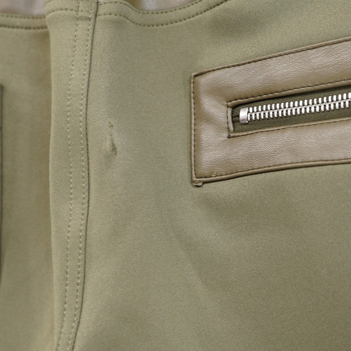 20AW BIKER RIB PANTS ／ SCUBA DOUBLE JERSEY スキューバダブルジャージ素材 蛇腹状 切替 パッチ ジップ ポケット バイカー ジョガー イージー パンツ