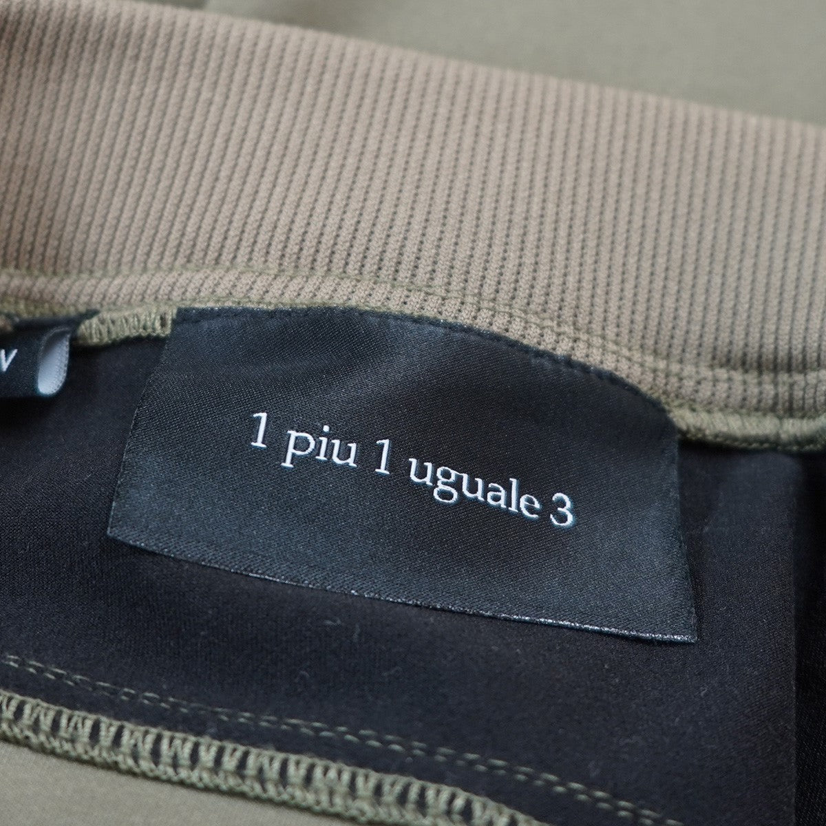 20AW BIKER RIB PANTS ／ SCUBA DOUBLE JERSEY スキューバダブルジャージ素材 蛇腹状 切替 パッチ ジップ ポケット バイカー ジョガー イージー パンツ