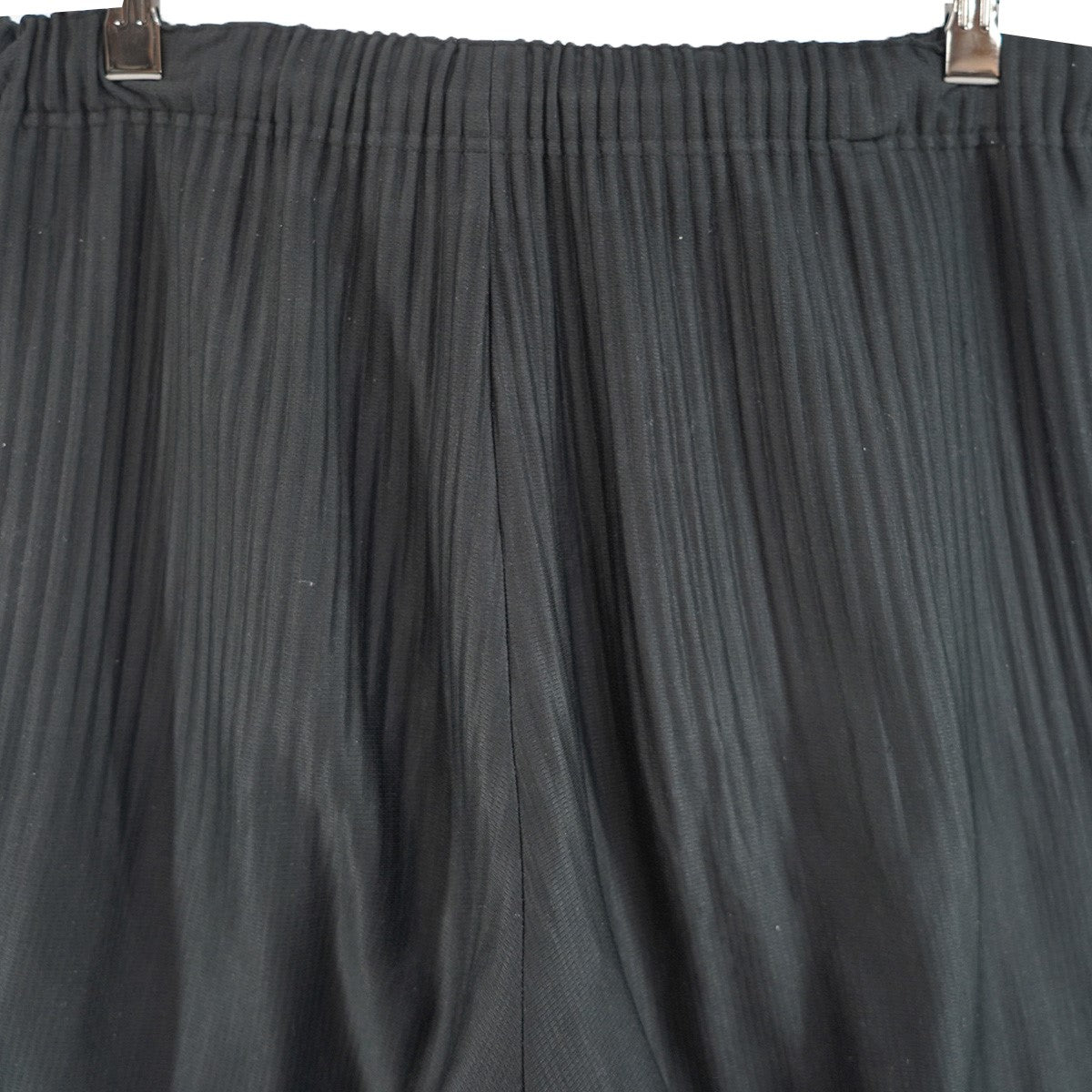 25SS BASICS ベーシックス クロップド消しプリーツ アンクル丈 ボタン前開き ワイド テーパード イージー パンツ