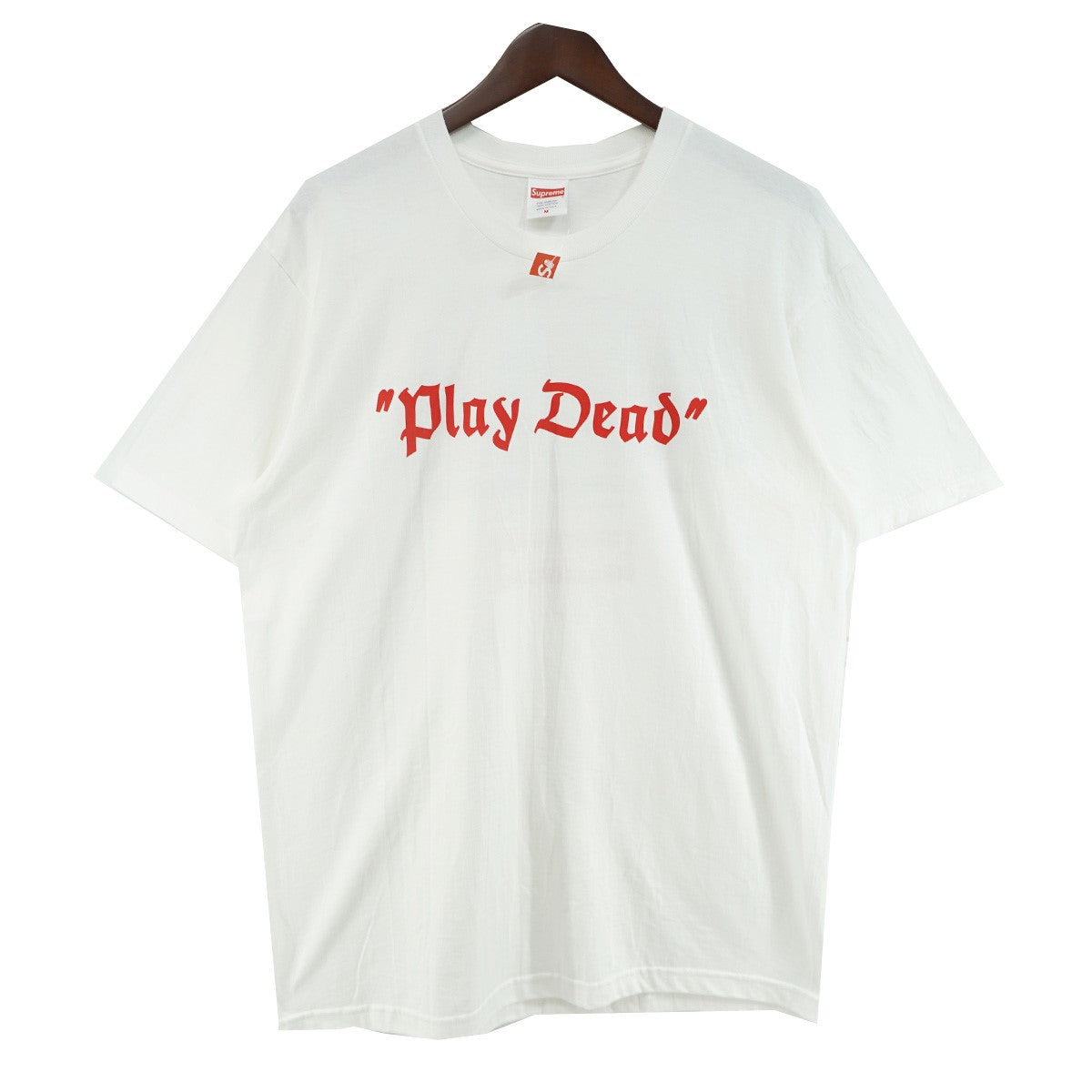 22SS Play Dead Tee ウィリアム・ストロベック William Strobeck プレイデッドオールドイングリッシュ グラフィック ボックスロゴ クレジット プリント 半袖 Tシャツ