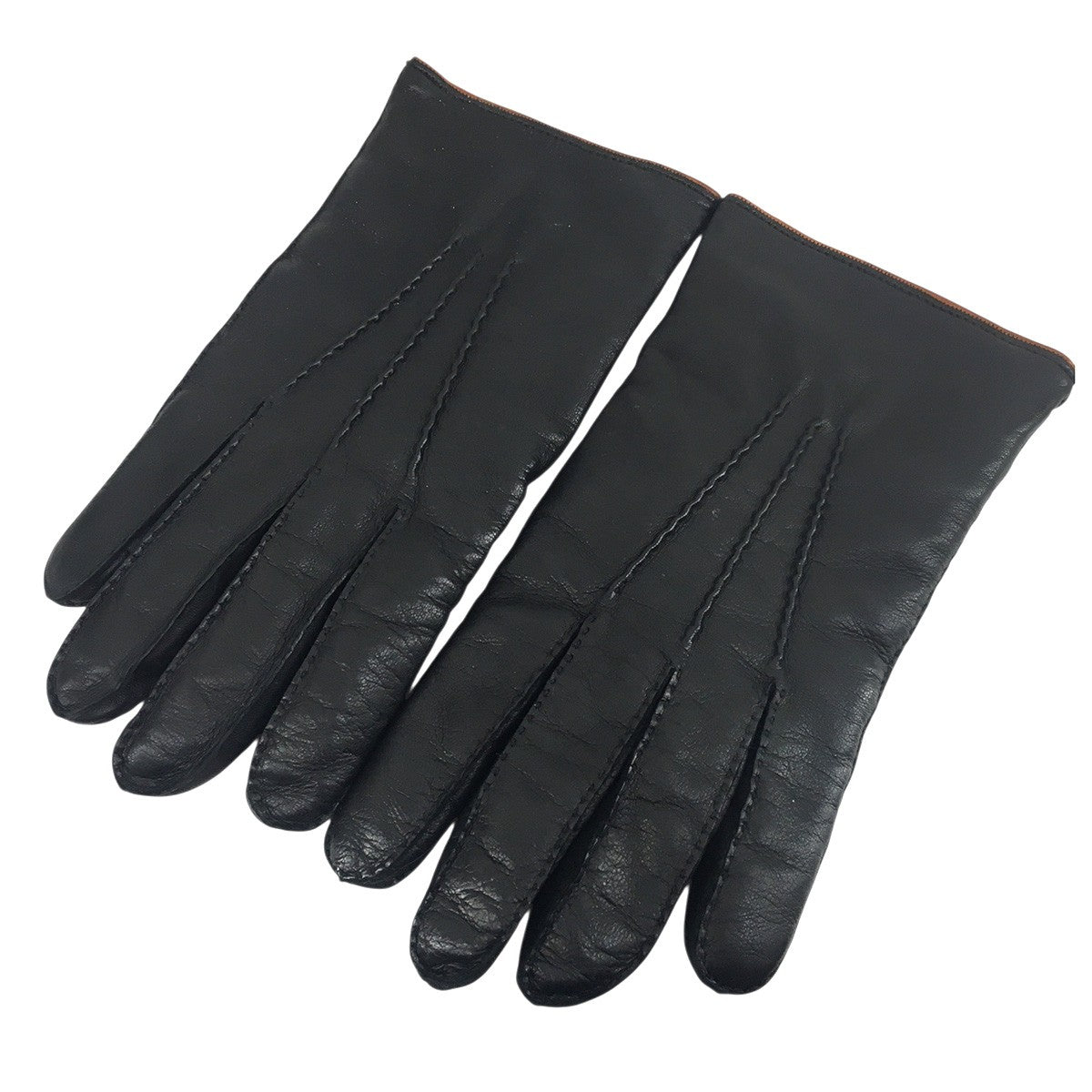 内側カシミヤ レザーグローブ 手袋