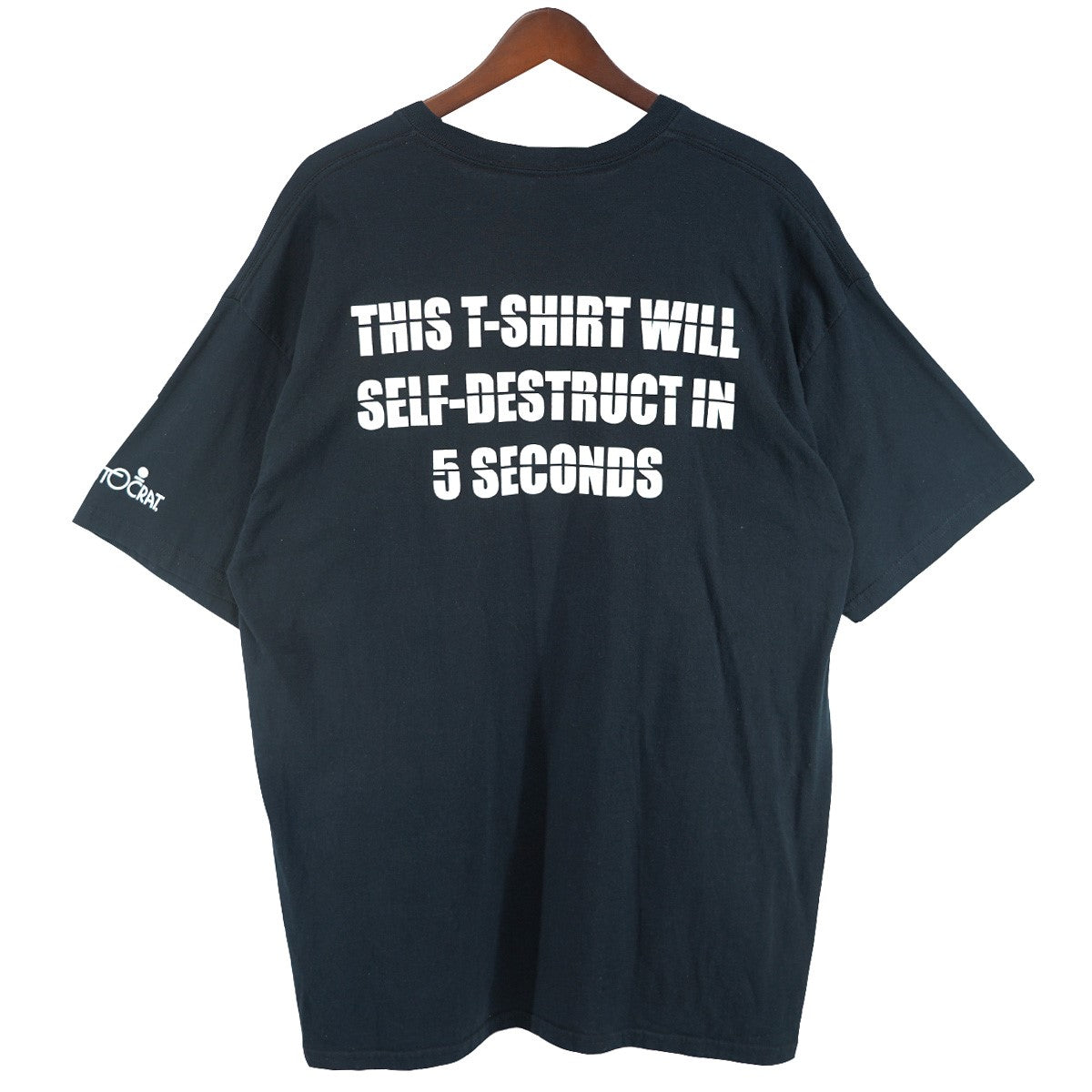 2011年  MISSION： IMPOSSIBLE VIDEO SLOTS   プロモ GILDANミッションインポッシブル フロント 袖 ロゴ バックプリント ボックスシルエット 半袖 Tシャツ