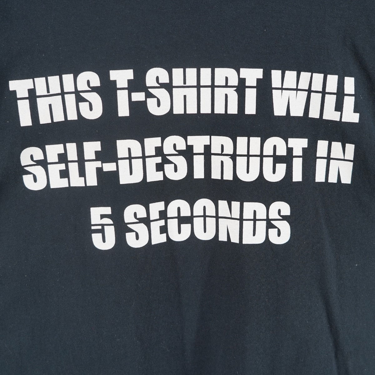 2011年  MISSION： IMPOSSIBLE VIDEO SLOTS   プロモ GILDANミッションインポッシブル フロント 袖 ロゴ バックプリント ボックスシルエット 半袖 Tシャツ