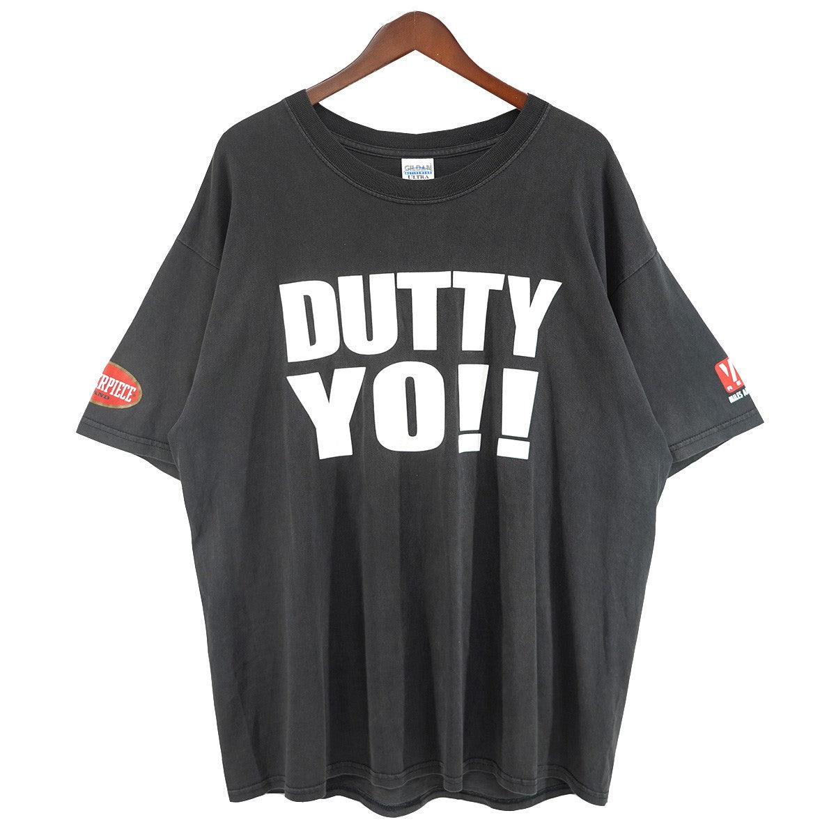 03s Sean Paul Dutty Rock ショーン ポール ダッティロック プロモ GILDAN レゲエフロント バック 袖 プリント レーベル ボックスシルエット 半袖 Tシャツ