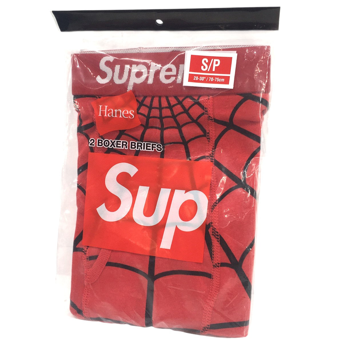 26SS Hanes Spider-Man Boxer Briefs (2 Pack)ロゴ スパイダーマン ボクサーパンツ 2パック