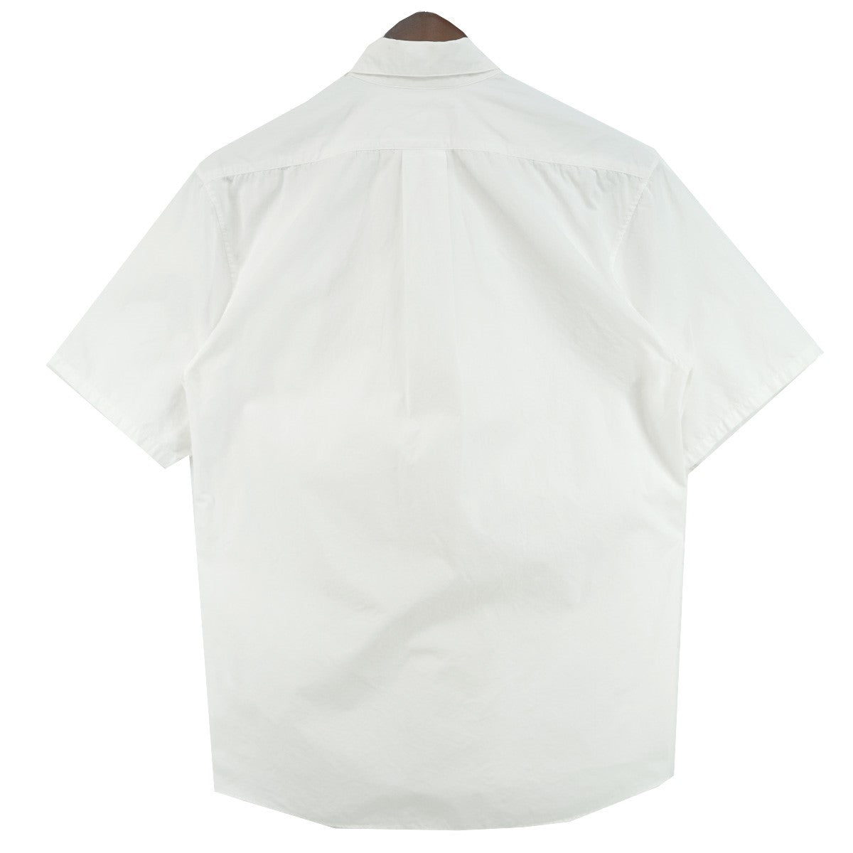 STANDARD SHIRT1 コットンブロード生地 Digawel Works工具タグ 両玉縁 スリットポケット 半袖 レギュラー カラー 開襟 シャツ