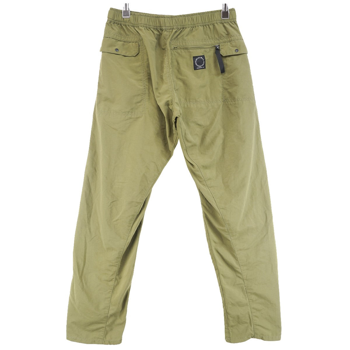 18SS 5-pocket pants 初期モデル タスランナイロン生地 ガゼットクロッチウェビングベルト ジップ ポケット テーパードシルエット イージー ハイキング パンツ