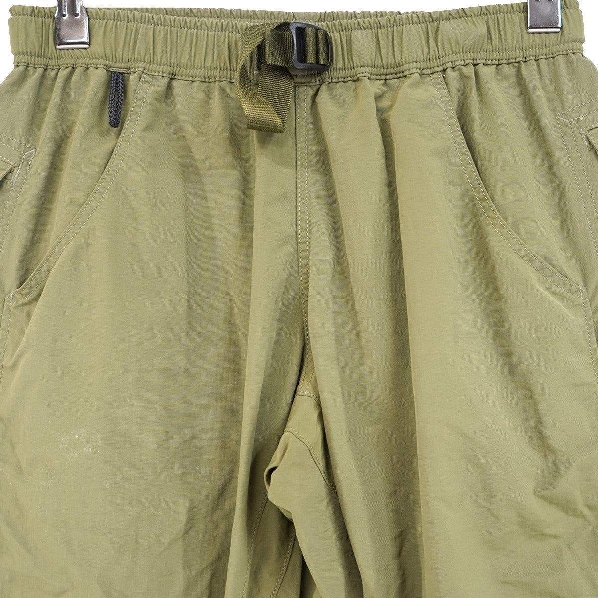 18SS 5-pocket pants 初期モデル タスランナイロン生地 ガゼットクロッチウェビングベルト ジップ ポケット テーパードシルエット イージー ハイキング パンツ