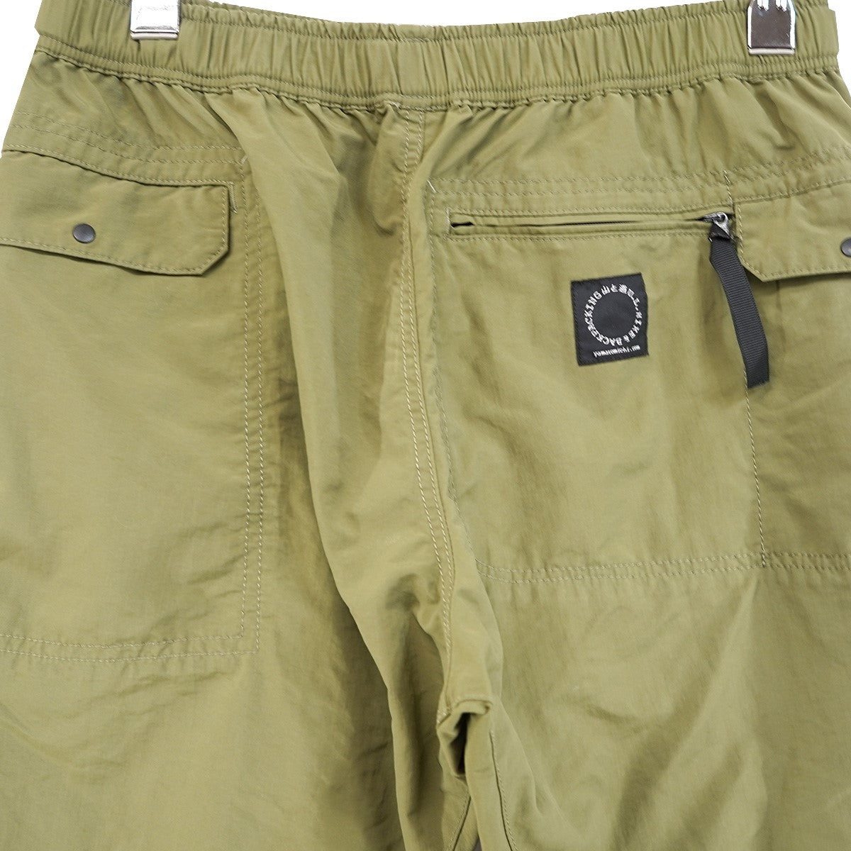 18SS 5-pocket pants 初期モデル タスランナイロン生地 ガゼットクロッチウェビングベルト ジップ ポケット テーパードシルエット イージー ハイキング パンツ