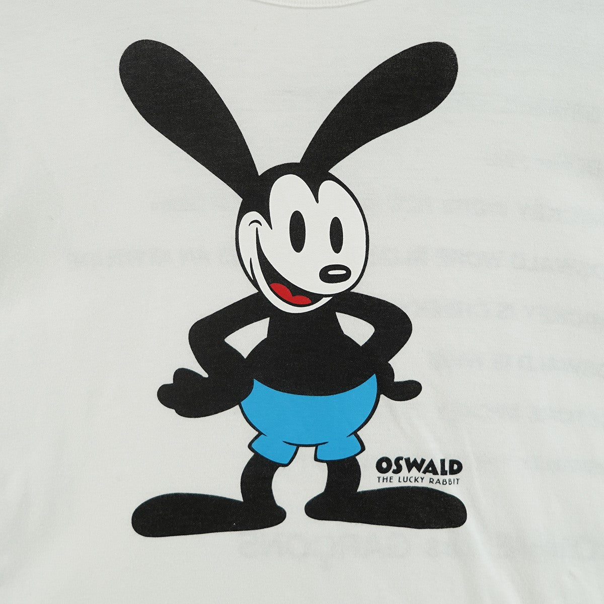 07SS OSWALD THE LUCKY RABBIT PRINT T-SHIRT 限定販売アーカイブ しあわせウサギのオズワルド タイポグラフィ ロゴ プリント 半袖 Tシャツ