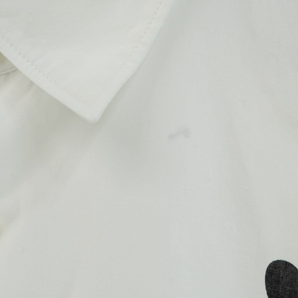 07AW OSWALD， THE LUCKEY RABBIT SHIRT コラボブロード生地 しあわせウサギのオズワルド タイポグラフィ ロゴ プリント 長袖 シャツ