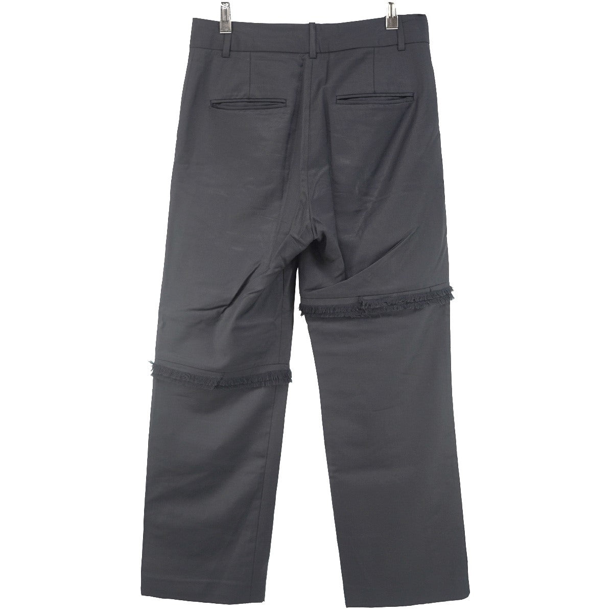美品✨NAMACHEKO KEAN TROUSER スタッズ トラウザー パンツ NAMACHEKO(ナマチェコ) Fringe Trousersフリンジ ディティール パンツ