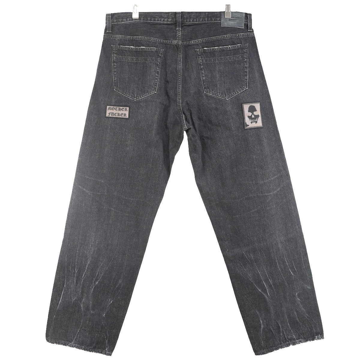 25AW Number (N)ine Patches Loose Fit Jean  ヴィンテージ Vintage ダメージウォッシュ 加工ロゴワッペン ルーズフィット セルビッジ デニム ジーンズ