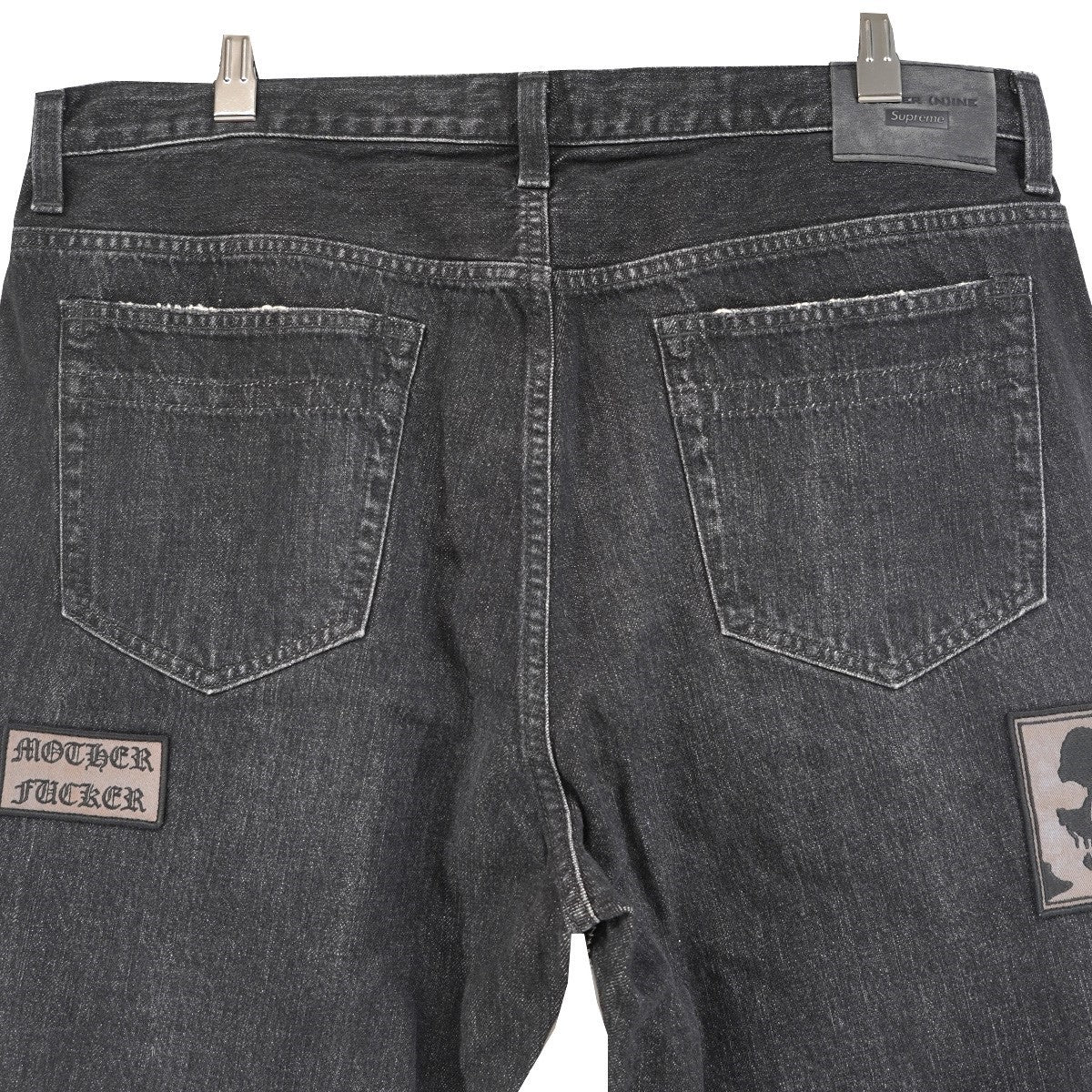 25AW Number (N)ine Patches Loose Fit Jean  ヴィンテージ Vintage ダメージウォッシュ 加工ロゴワッペン ルーズフィット セルビッジ デニム ジーンズ