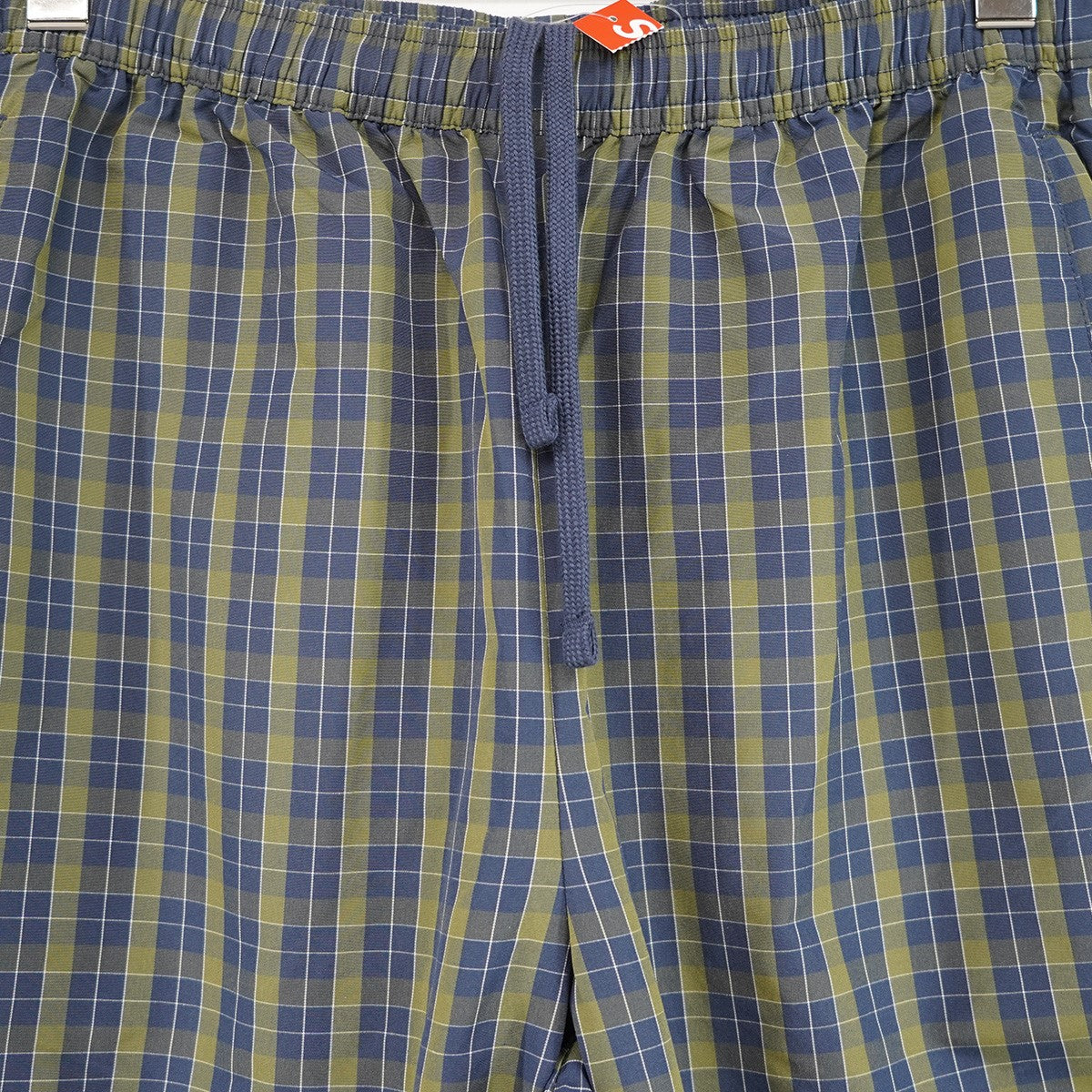 25AW Plaid Warm Up Pant サプレックス Supplexナイロンプレイド チェック サイド ジップ ロゴ刺繍 トラック ウォームアップ イージー パンツ