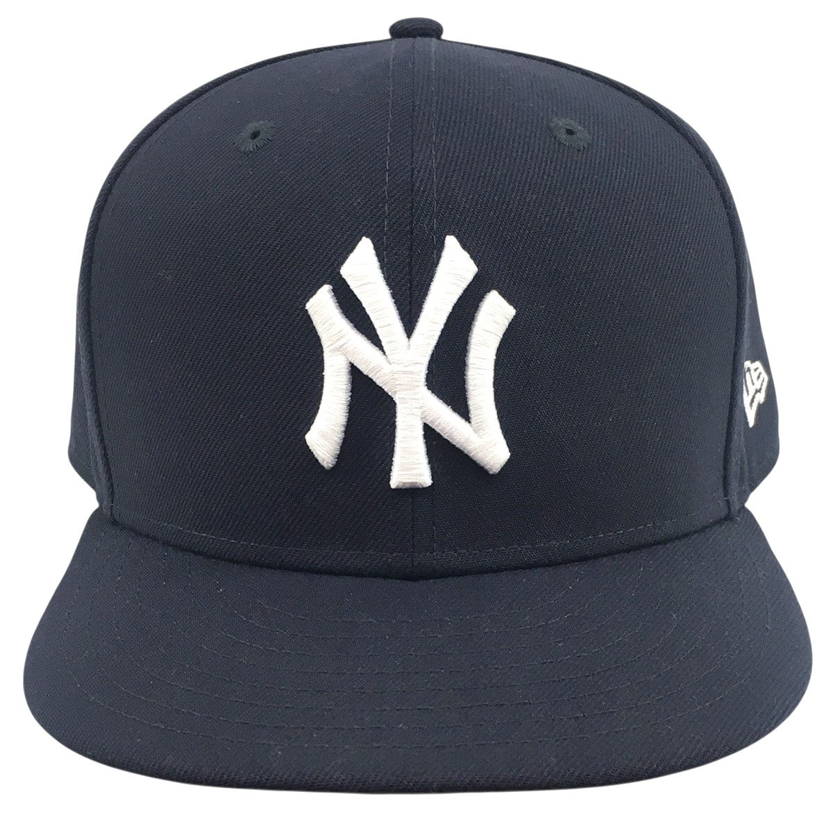 59FIFTY Vanson Leathers ニューヨーク・ヤンキース ネイビー ロゴ レザーパッチ コラボキャップ NY 帽子