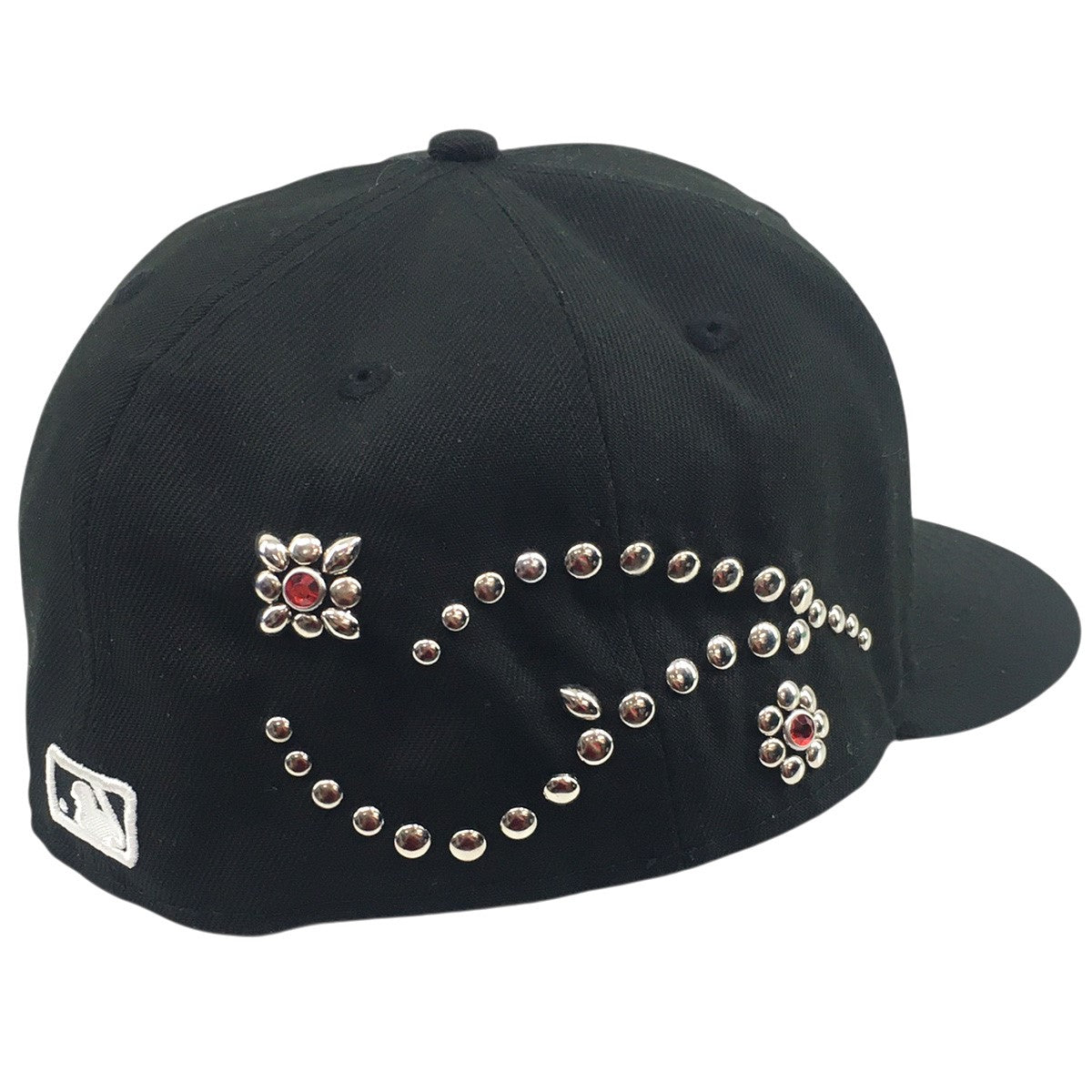 CRIB PHAT STUDS CUSTOM CAP -NY- ニューヨーク ヤンキースロゴ スタッズ カスタム キャップ 帽子