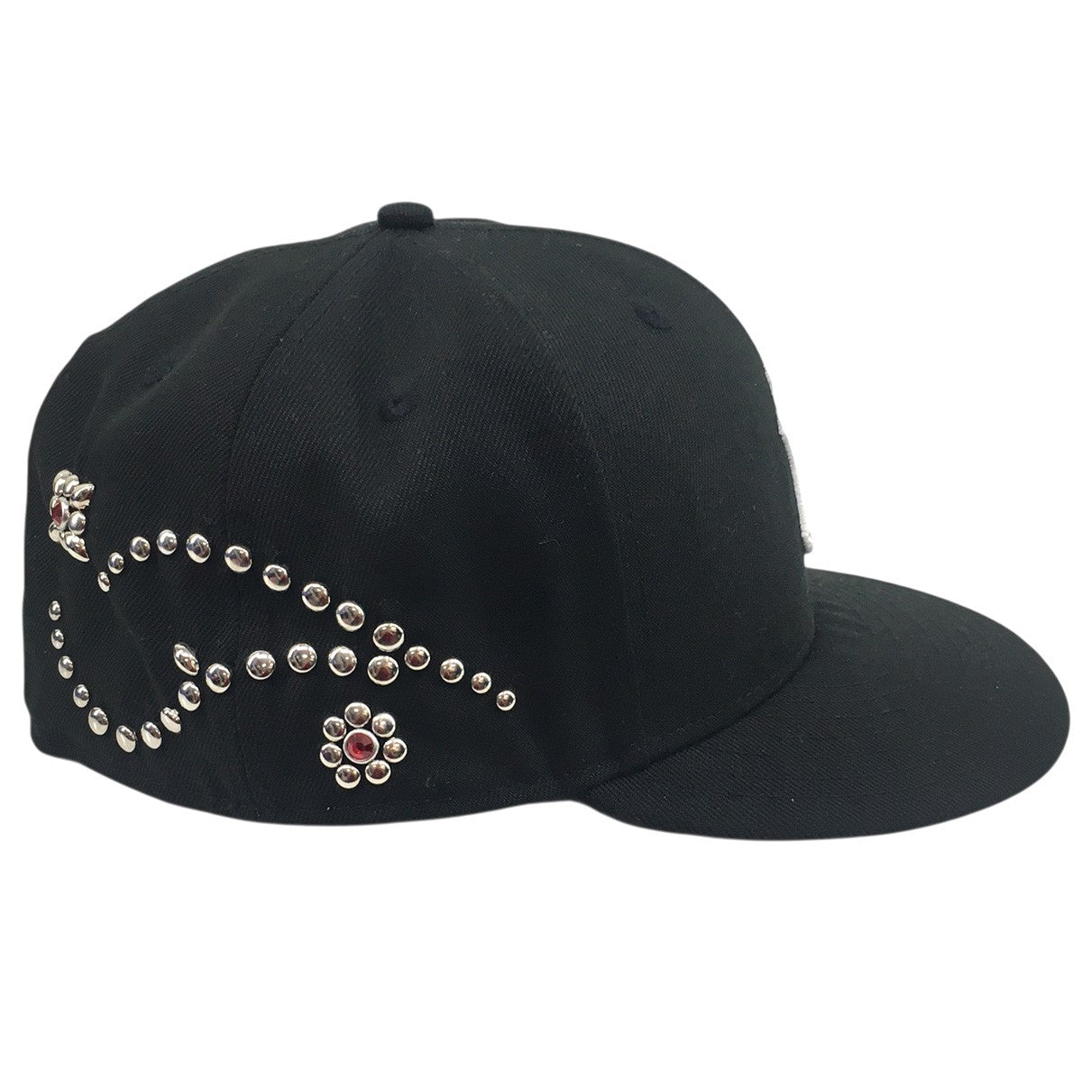 CRIB PHAT STUDS CUSTOM CAP -NY- ニューヨーク ヤンキースロゴ スタッズ カスタム キャップ 帽子