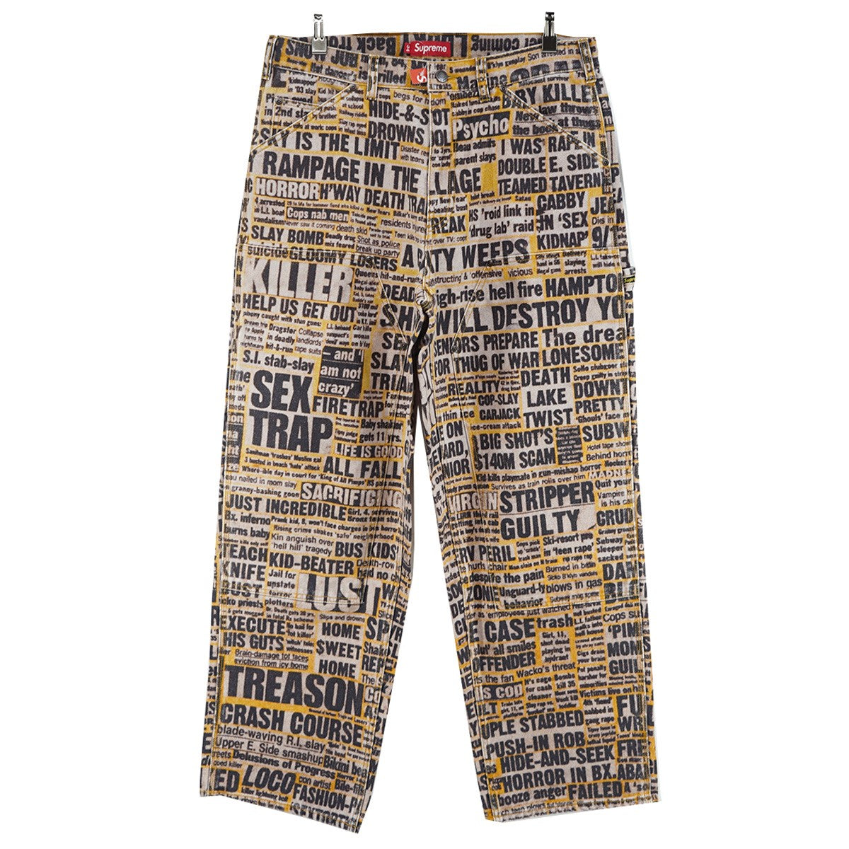 25AW  Dash Snow Double Knee Painter Pantダッシュ スノウ ダブルニー ペインター パンツ