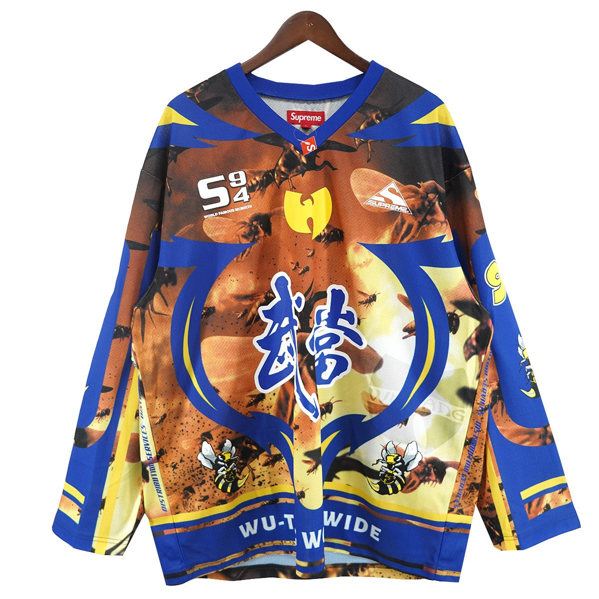 2019シーズン大学オールスター戦ジリーグ戦選抜ジャージ Supreme(シュプリーム) 25AW Wu-Tang Clan Hockey Jerseyウータン