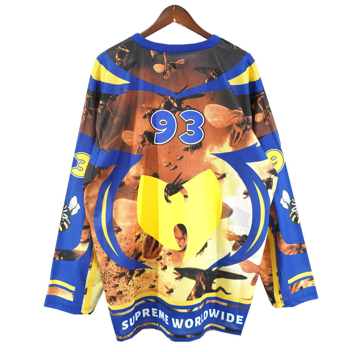 25AW Wu-Tang Clan Hockey Jerseyウータンクラン ホッケー ジャージ ロゴ ゲームシャツ