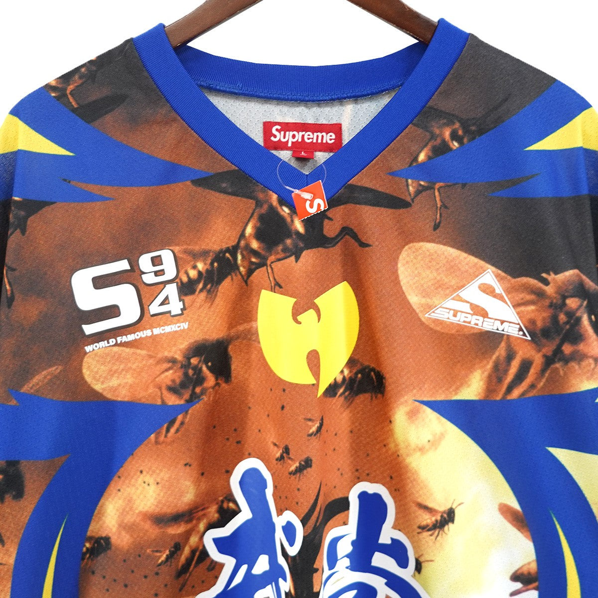 25AW Wu-Tang Clan Hockey Jerseyウータンクラン ホッケー ジャージ ロゴ ゲームシャツ
