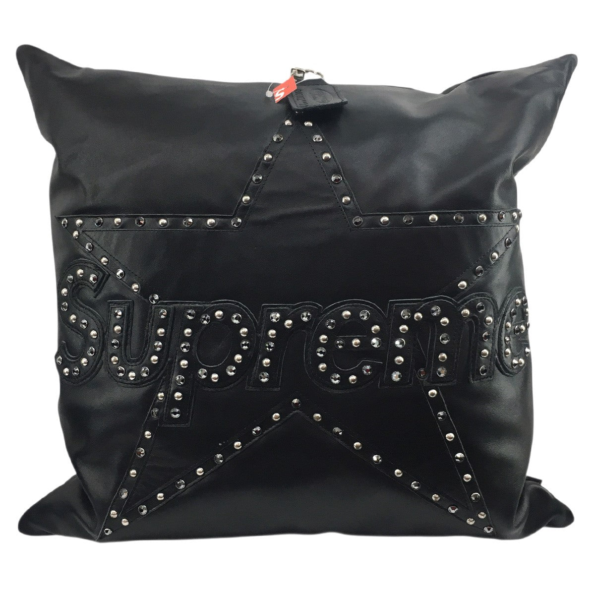 25AW B．B． Simon Vanson Leathers Pillowトリプルコラボ ロゴ スタッズ レザー ピロー クッション