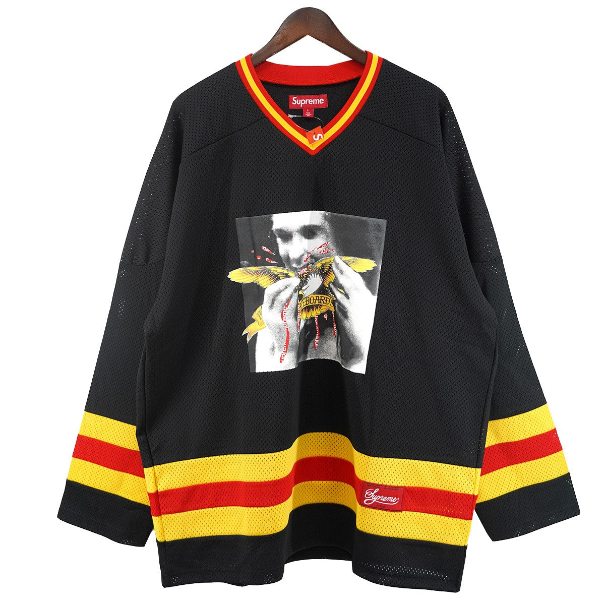 25AW ANTIHERO Ozzy Hockey Jerseyアンタイヒーロー オジー ホッケー ジャージ- ロゴ プルオーバー ゲームシャツ