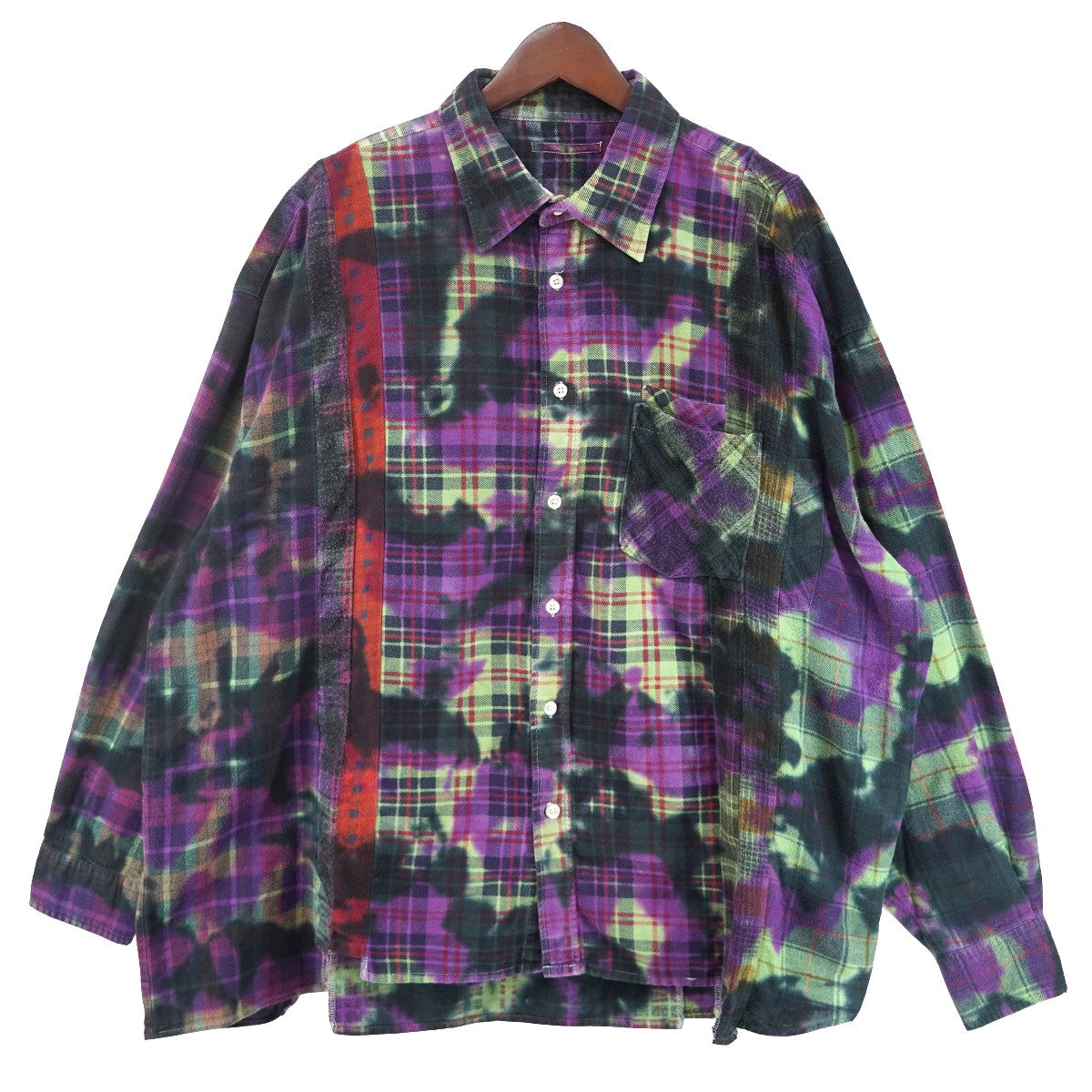 Flannel Shirt タイダイ チェック フランネルシャツ
