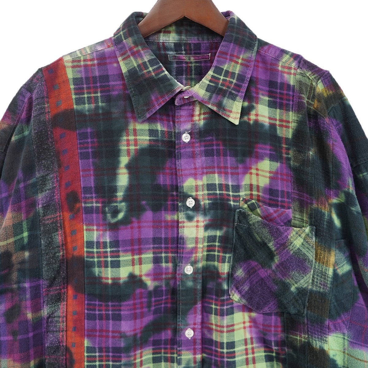 Flannel Shirt タイダイ チェック フランネルシャツ