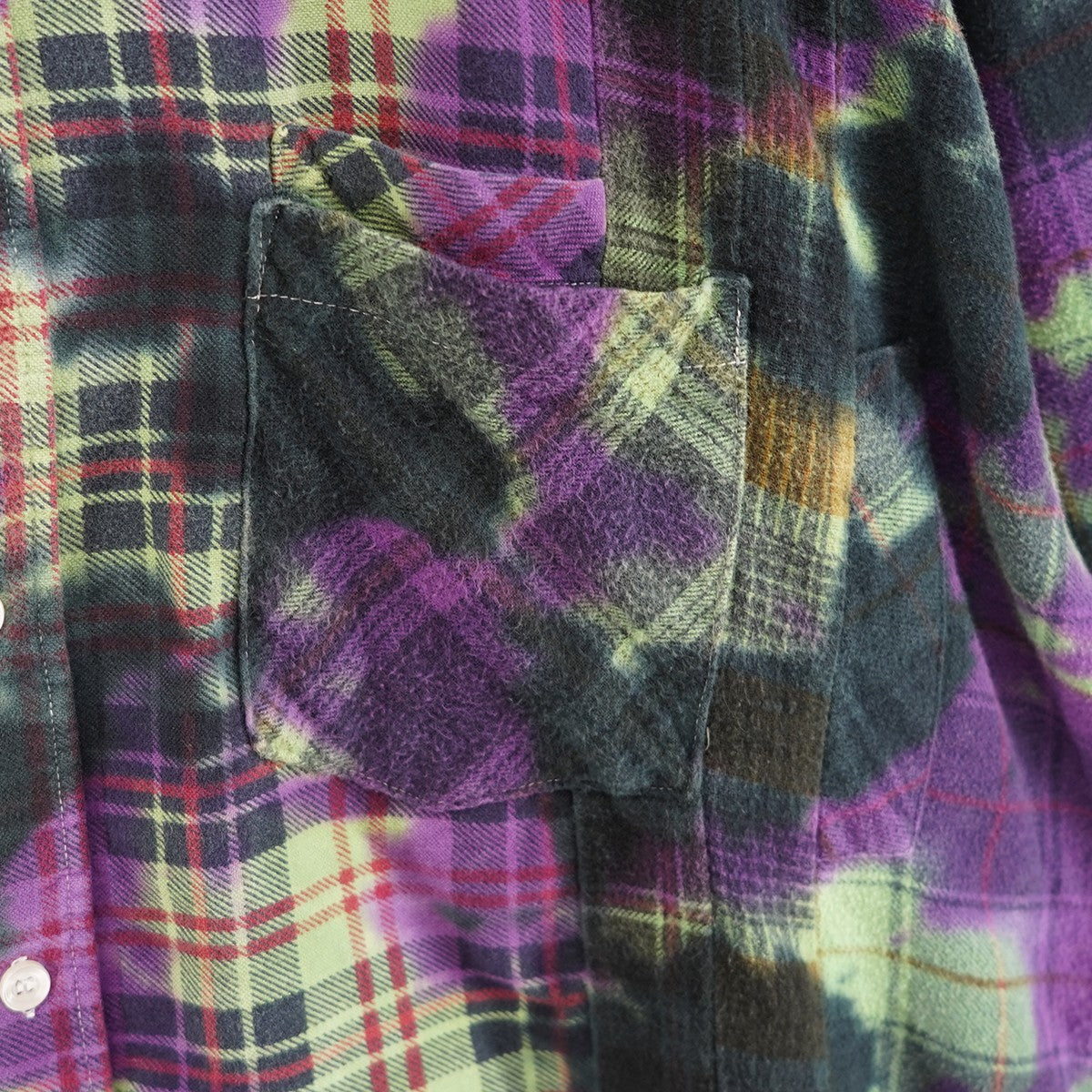 Flannel Shirt タイダイ チェック フランネルシャツ