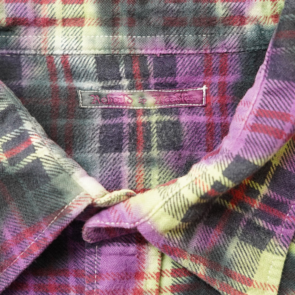 Flannel Shirt タイダイ チェック フランネルシャツ