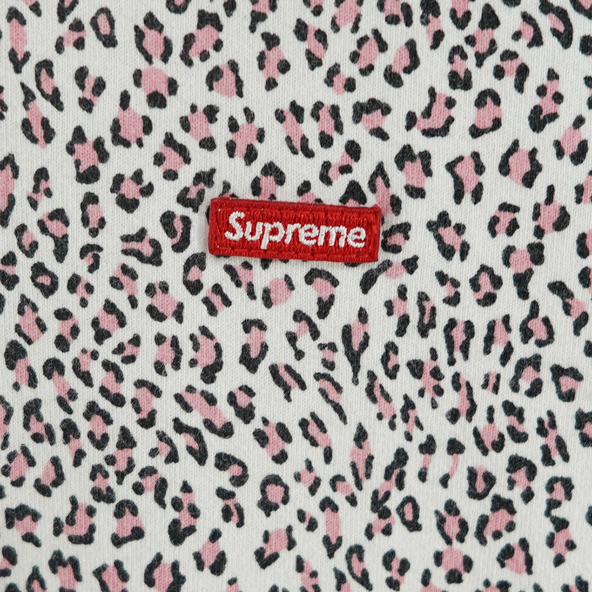 22SS Small Box Tee Pink Leopardヒョウ柄 総柄 スモール ボックス ロゴ 半袖 Tシャツ