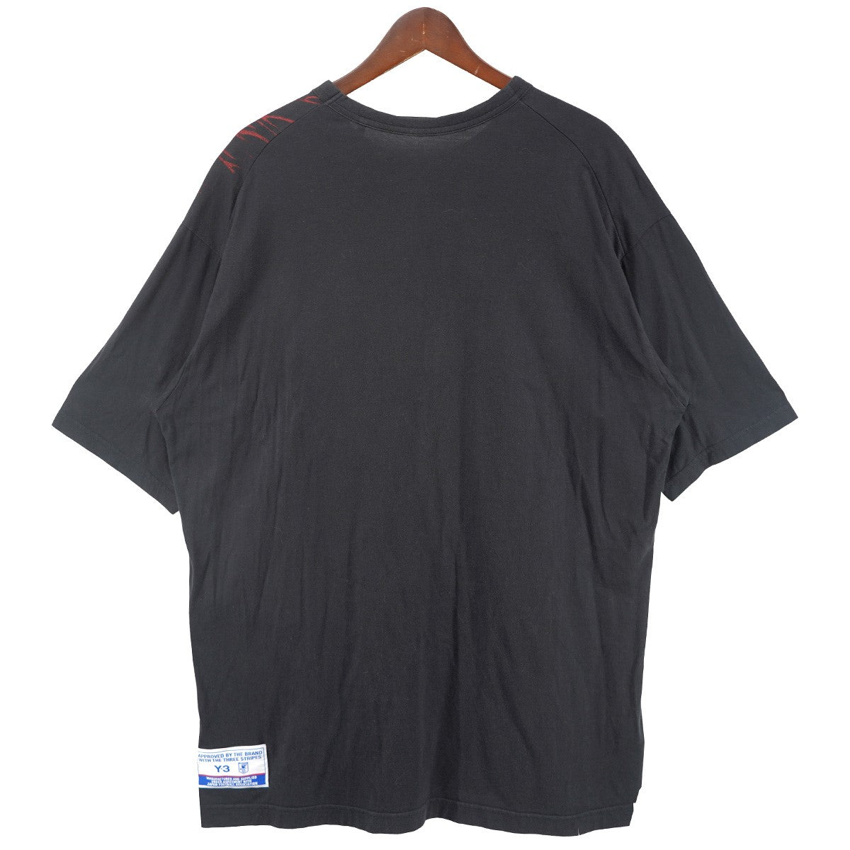 24AW JFA CW SS TEE コラボ 日本サッカー協会 FIRE 炎 フレイム グラフィック ロゴプリント ライセンスタグ ドロップショルダー オーバーサイズ Tシャツ