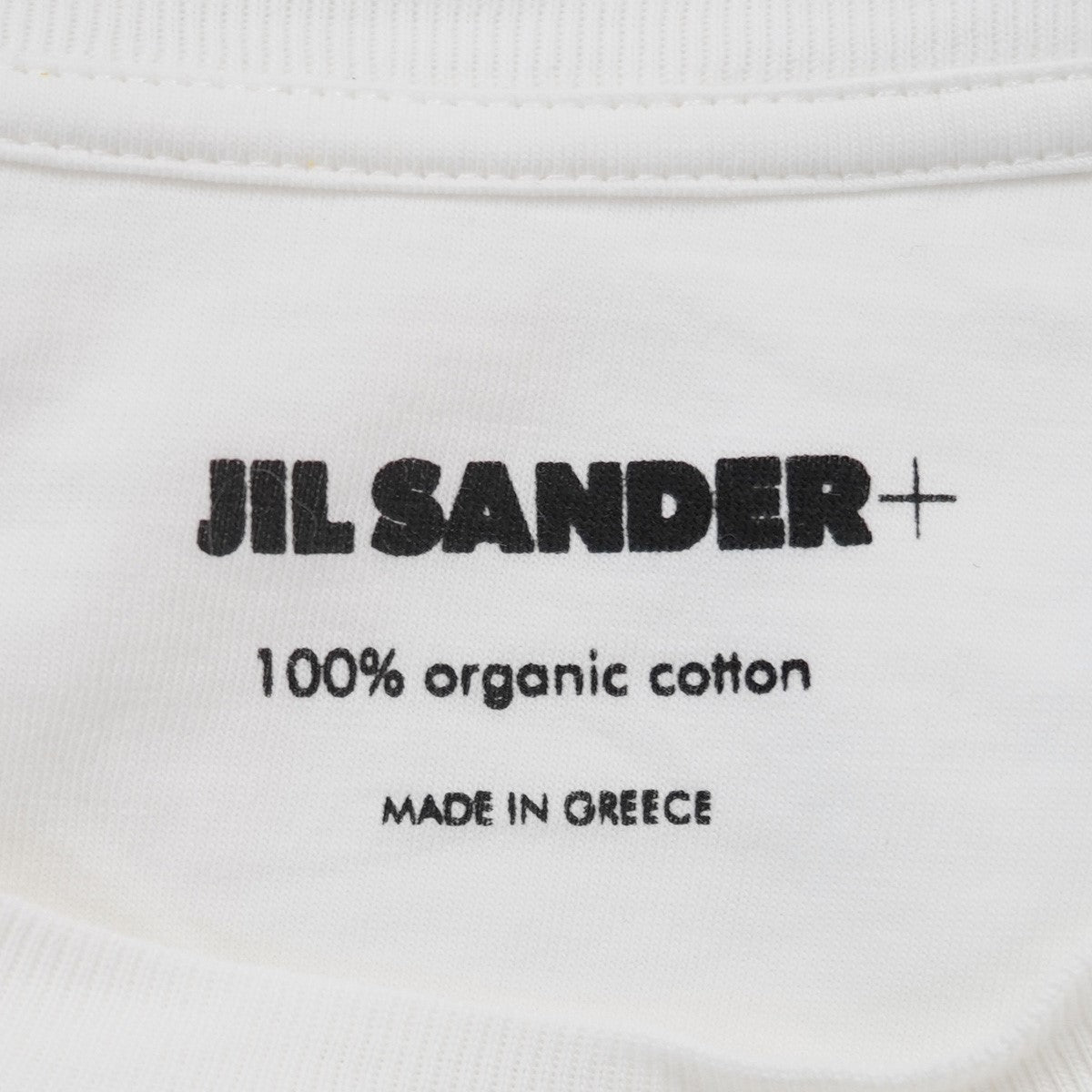 20AW オーガニックコットン バインダー クルーネックロゴラベル ドロップショルダー 半袖 Tシャツ