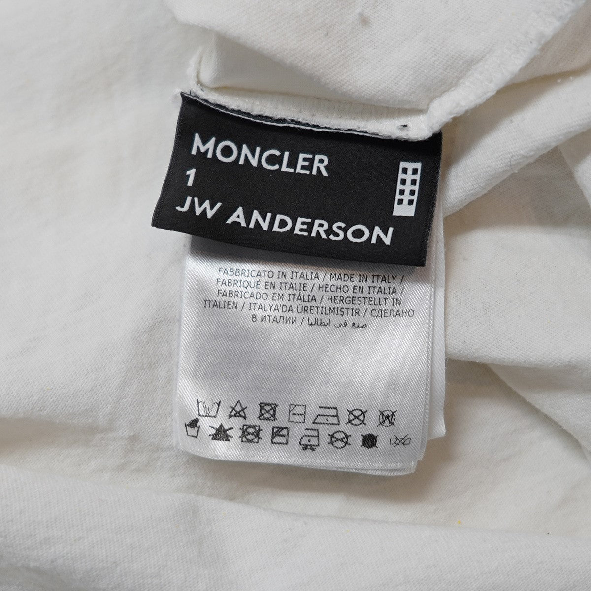 20AW × J．W．ANDERSON Sylvester Print T-Shirt ／ T-SHIRT GIROCOLLO コラボヴィンテージ加工 シルベスター  半袖 Tシャツ