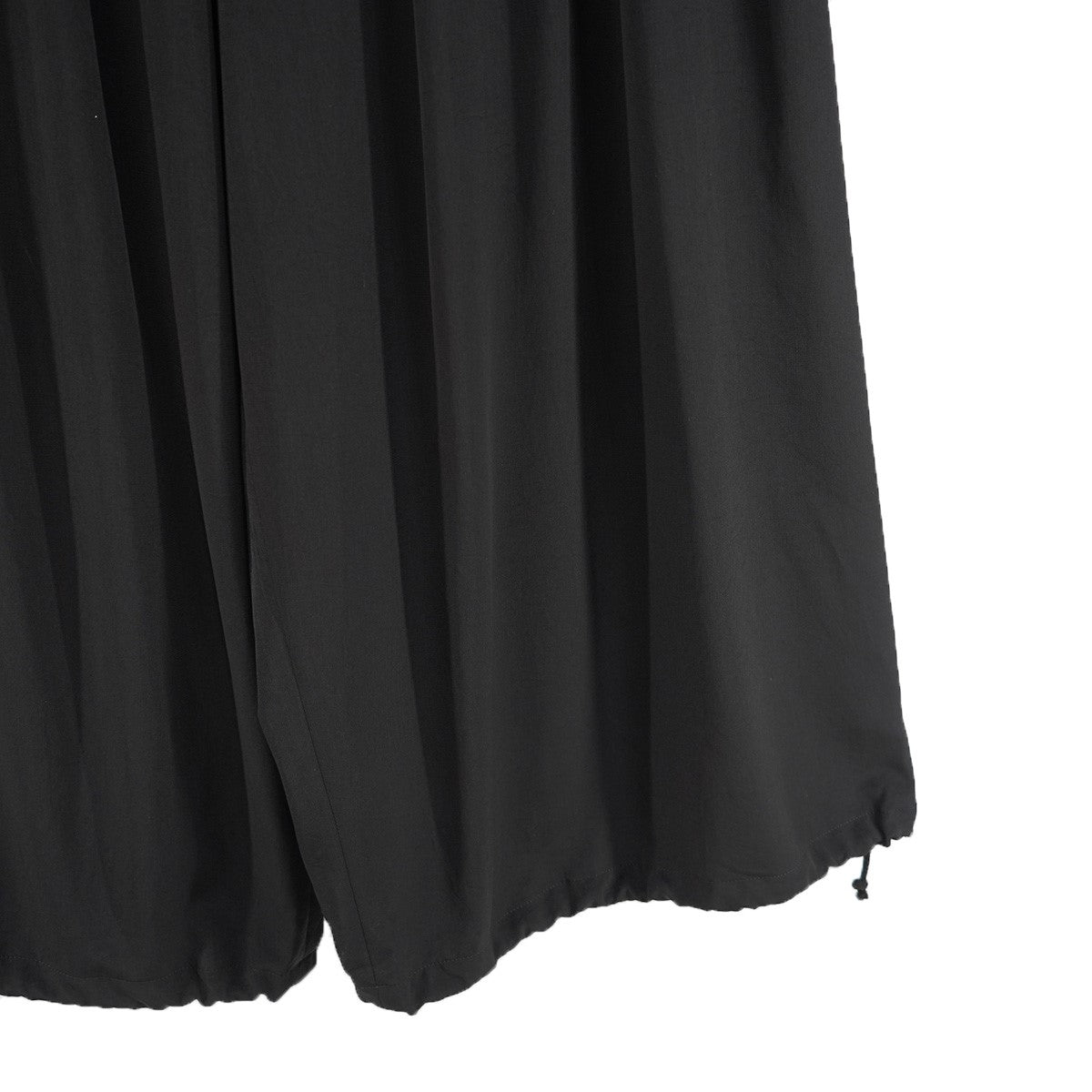 26SS CREPE de CHINE BALLOON PANTS デシン生地ドローコード 2WAY バルーン ワイド ストレート シルエット  イージー パンツ