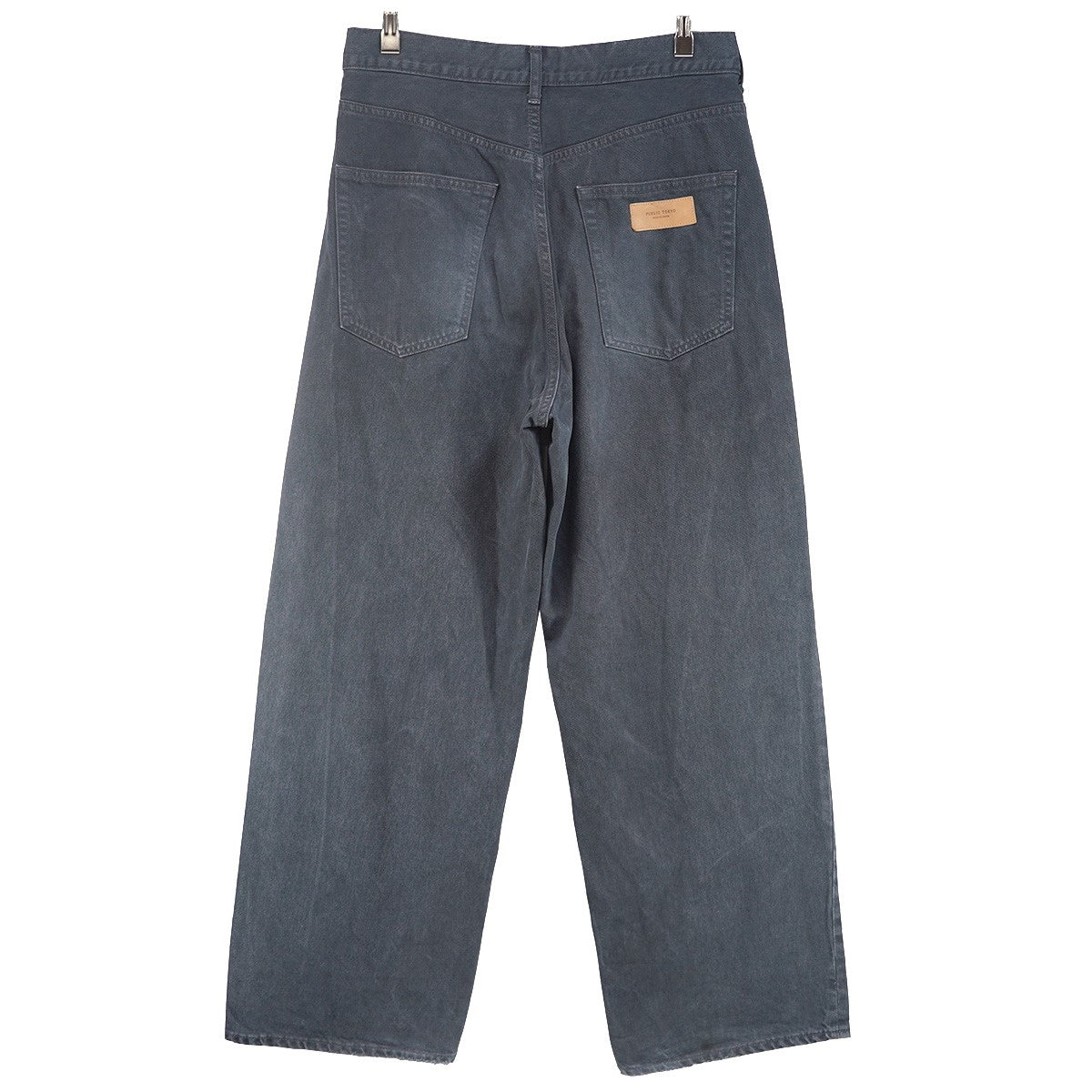 PUBLIC DENIM RELAX WIDEパブリック デニム リラックス ワイド 加工 バギー ジーンズ パンツ