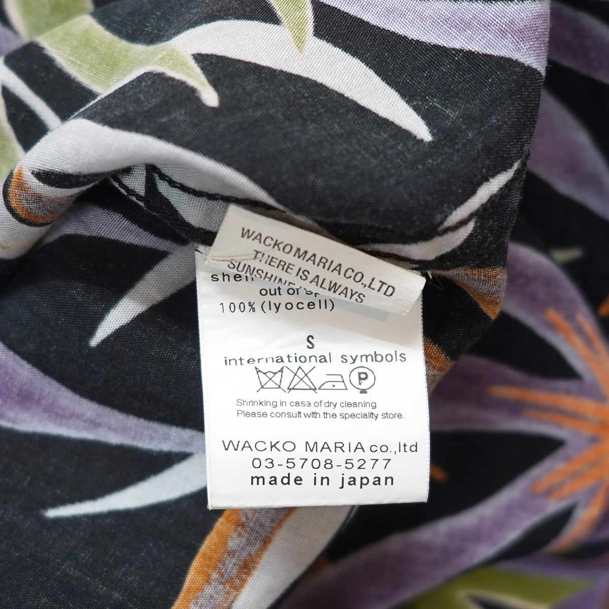 16SS PRINTED FLOWER L／S HAWAIIAN SHIRTフラワー ロングスリーブ ハワイアン アロハ オープンカラー 開襟 長袖 シャツ