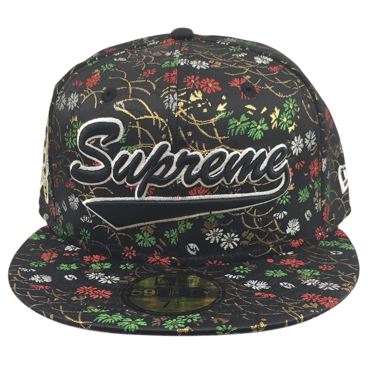 26SS Floral Jacquard New Eraフローラル ジャガード ニューエラ ロゴ キャップ 帽子