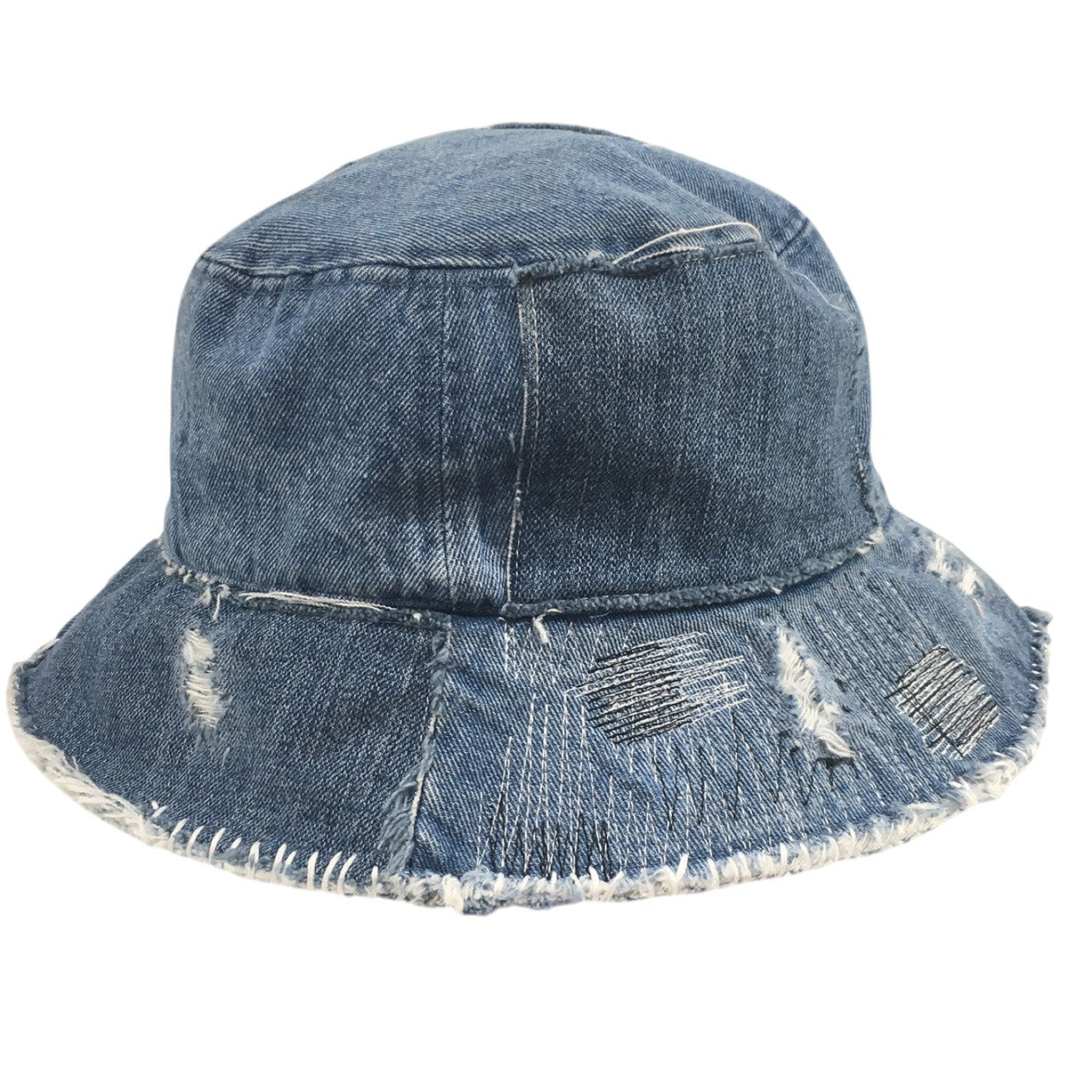 Carhartt Remake Denim Bucket Hatヴィンテージ Vintage デニム ロゴ ハンドメイド リメイク 再構築ハット