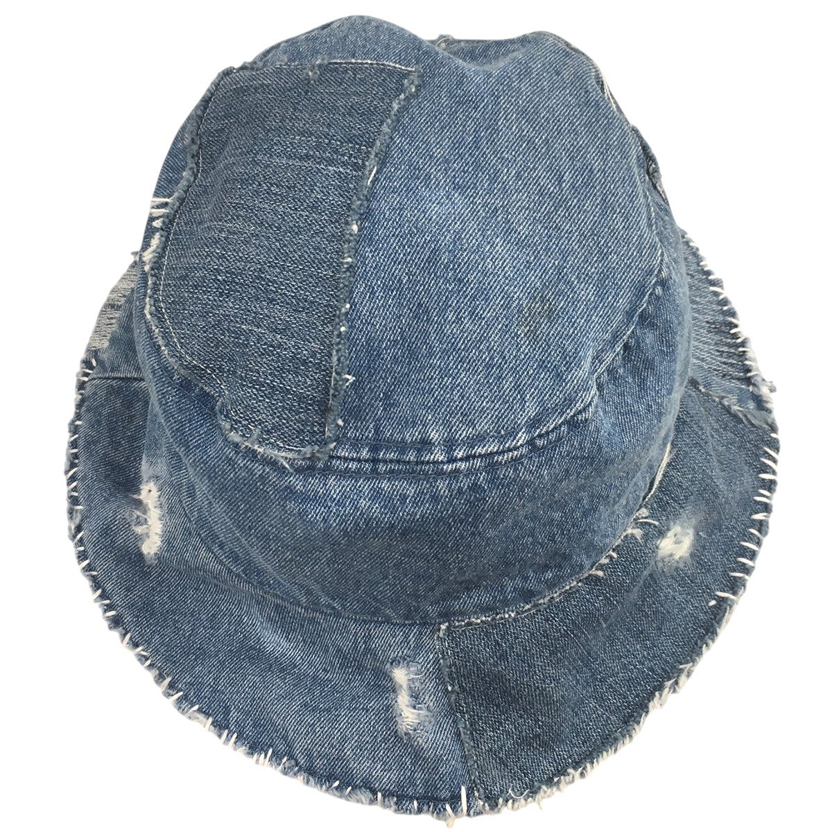 Carhartt Remake Denim Bucket Hatヴィンテージ Vintage デニム ロゴ ハンドメイド リメイク 再構築ハット