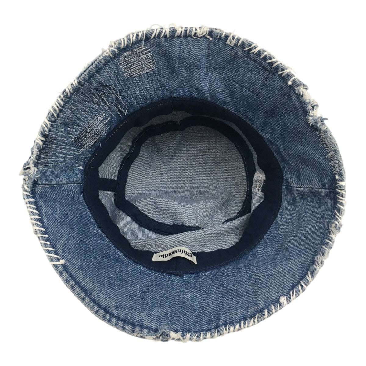 Carhartt Remake Denim Bucket Hatヴィンテージ Vintage デニム ロゴ ハンドメイド リメイク 再構築ハット