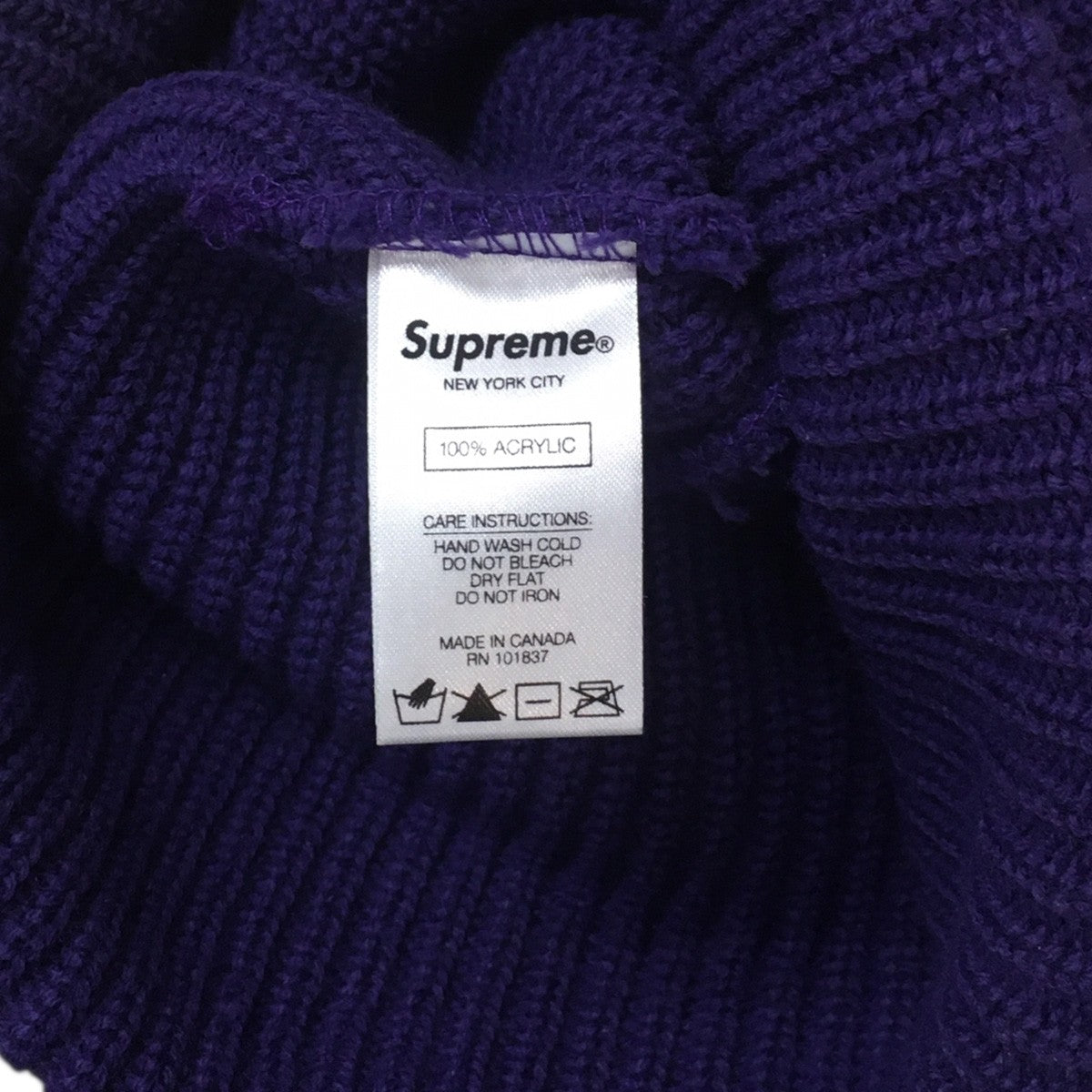 20AW Loose Gauge Beanieルーズ ゲージ ロゴ ビーニー ニットキャップ 帽子