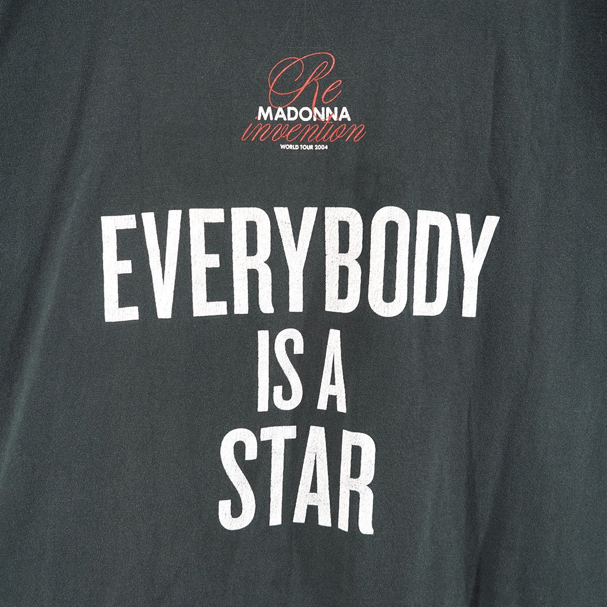 04年 MADONNA Re-Invention World Tour The Girlie Show 復刻 Vintageヴィンテージ  マドンナ リインベーション  ツアー Tシャツ