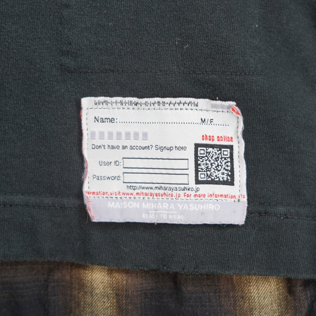 23SS Shirt layered H／S T-shirt シャツドッキング フェイク レイヤードスモークグラフィック ロゴ ネームタグ オーバーサイズ ハーフスリーブ フランネル Tシャツ