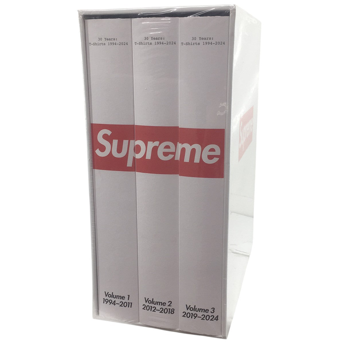 24SS Supreme 30 Years T-Shirts 1994-2024 Book (3-Volumes)Tシャツ アーカイブブック 本