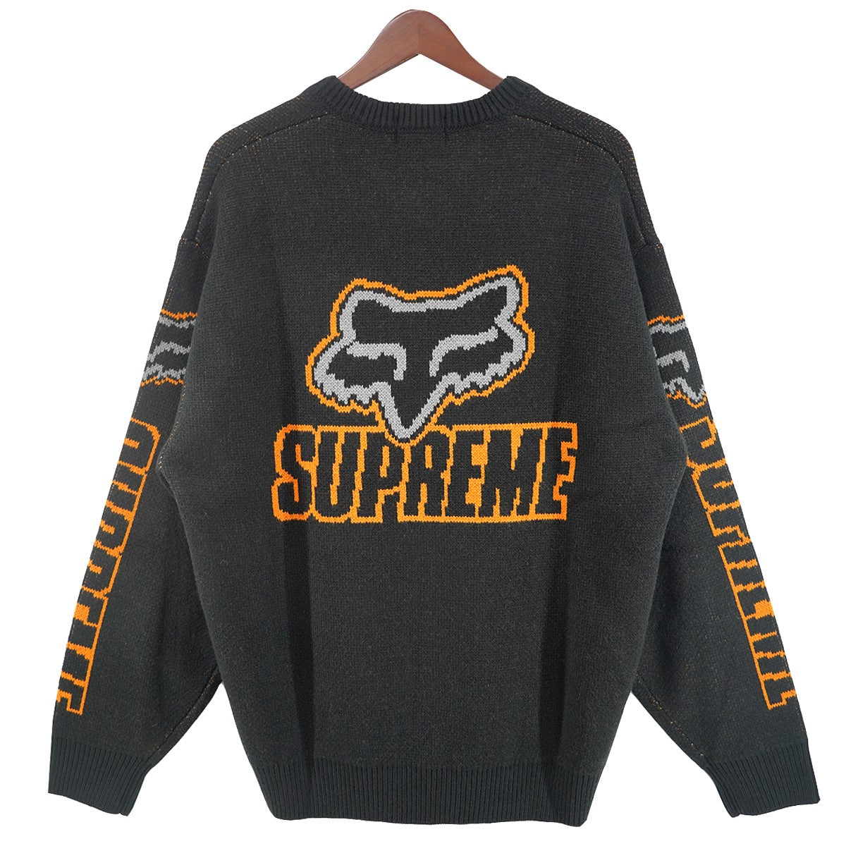 25AW Fox Racing Sweaterフォックスレーシング ロゴ アクリル ニット セーター